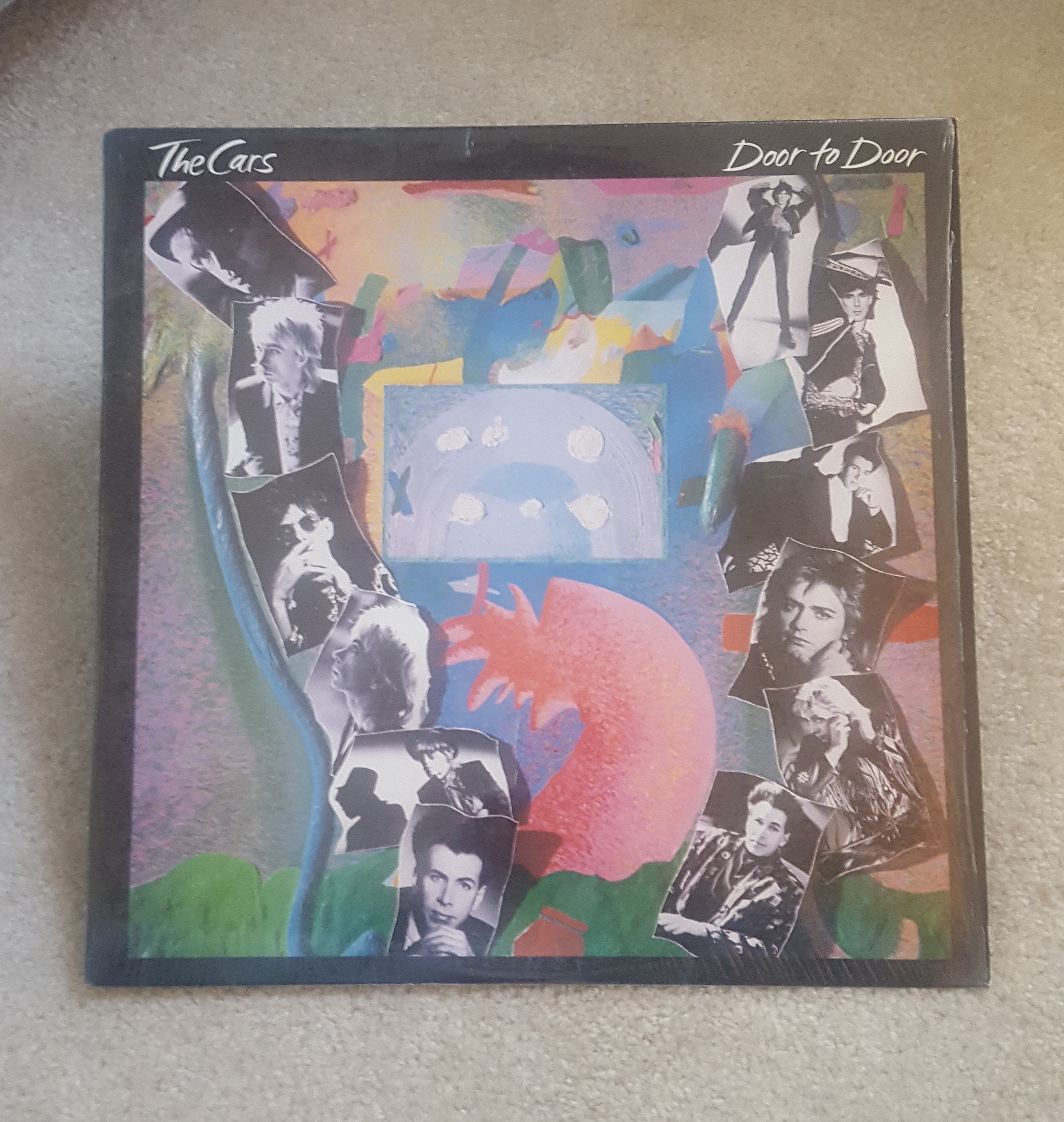 The Cars Vinyl Door To Door Lp 1987 Original W Printed Etsy