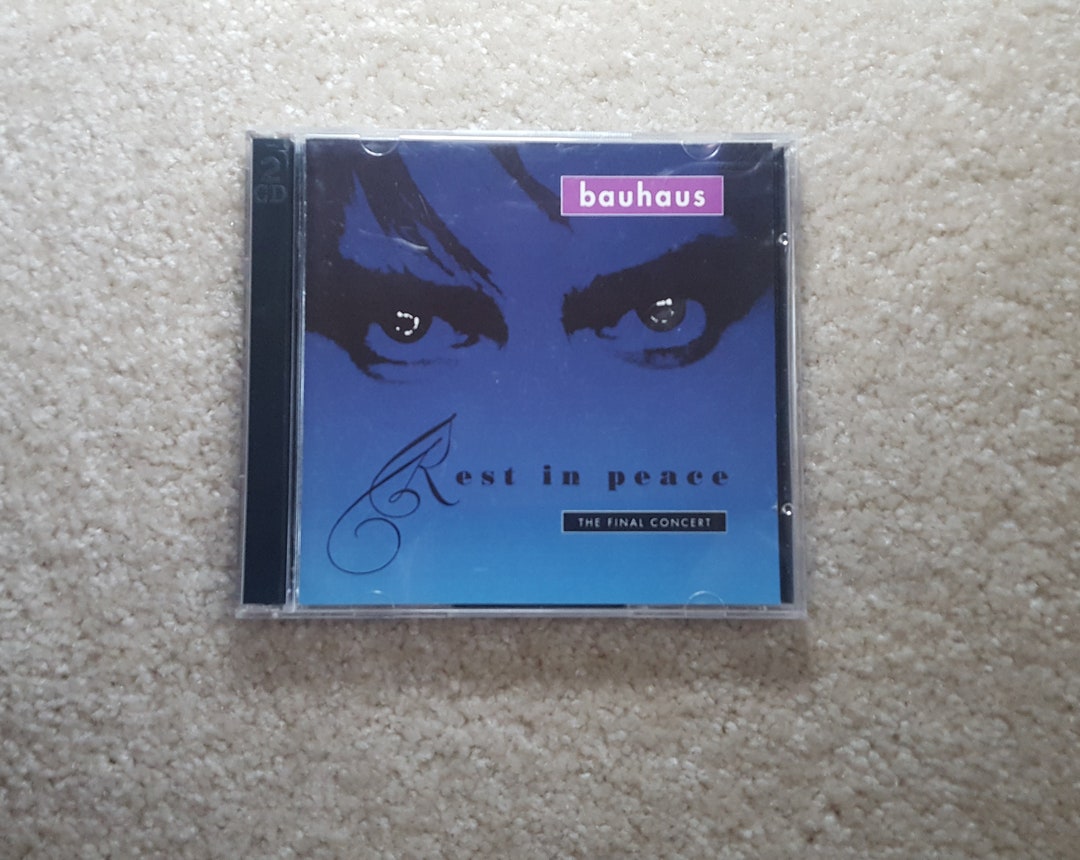 Bauhaus CD Rest in Peace the Final Concert 2xcd 1992 Etsy