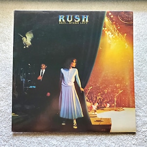 Vinyl Rush – Exit...Stage Left 2xLp - 1985 Reissue NM/VG+ Gatefold, Live Record, Barcode- Free Shipping
