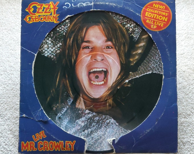 ozzy osbourne picture disc vinyl