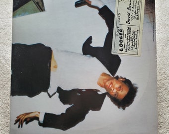 David Bowie - Lodger LP 1979 Original Vinyl w/ Postcard Hype Sticker