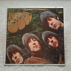 1978 the Beatles RUBBER SOUL SW-2442 Capital Records Vinyl