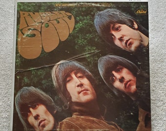 1978 the Beatles RUBBER SOUL SW-2442 Capital Records Vinyl
