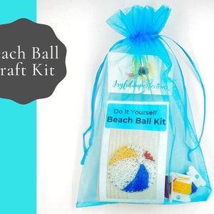 Beach Ball Craft Kit | Summer Craft for Kids | Summer Activity Ideas | Beach Theme Party | Summer Party Ideas | Fun Kid Craft | Beach Balls