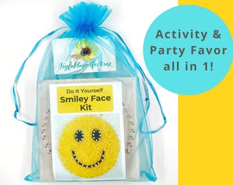 Groovy Themed Birthday Party | Smiley Face | Retro Birthday Party Idea | Groovy Party Favor Ideas | Retro Party Theme | Groovy Party Favors