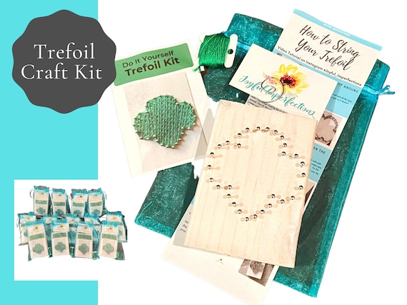 Girl Scout DIY String Art Kit Trefoil DIY Kit Group Gifts Group