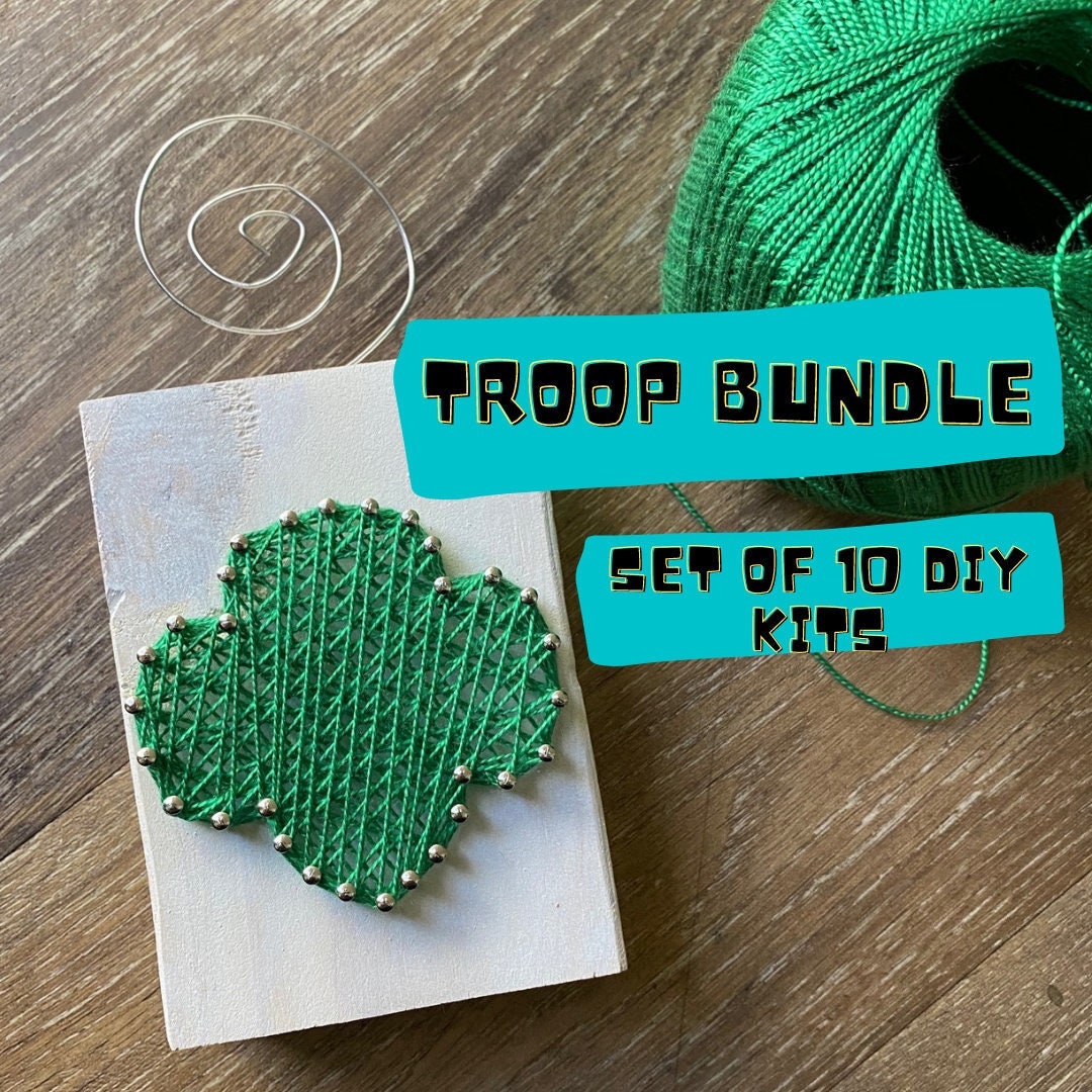 Girl Scout Activities Girl Scout Craft Kits Girl Scout Etsy