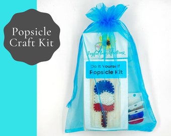 Rocket Popsicle Craft Kit | Summer Craft for Kids | Summer Activity Ideas | Popsicle Theme Party | Summer Party Ideas | Fun Kid Craft | Pop