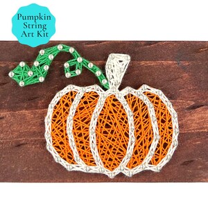 Pumpkin String Art Craft Kit | DIY Fall Decor