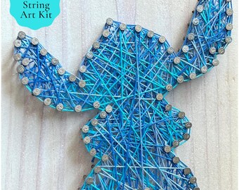 Stitch Stuff for Party | Lilo and Stitch Crafts for Kids | Stitch Gift for Kids | Party Favor Craft Kit | String Art Stitch DIY Craft Kit