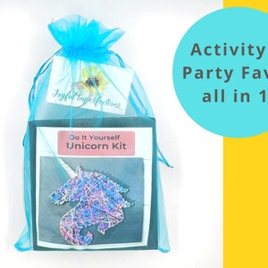 Unicorn Themed Birthday Pary | Girl Birthday Party Idea | Unicorn Party Favor Ideas | Fun Unicorn Craft Party Theme | Unicorn Birthday Party