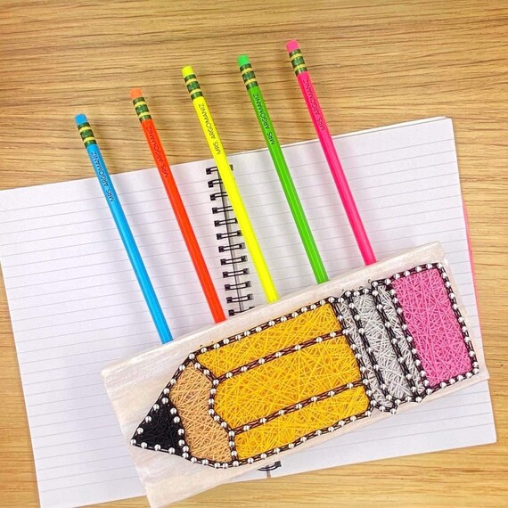 Pencil Holder Teacher Gift Back to School Teacher Gift Etsy