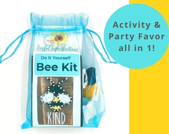 Bee Themed Party | Bee Party Favors | Bee Happy Party Ideas | Bee Themed Baby Shower | Bee Themed Birthday | Party Activity | Party Favors