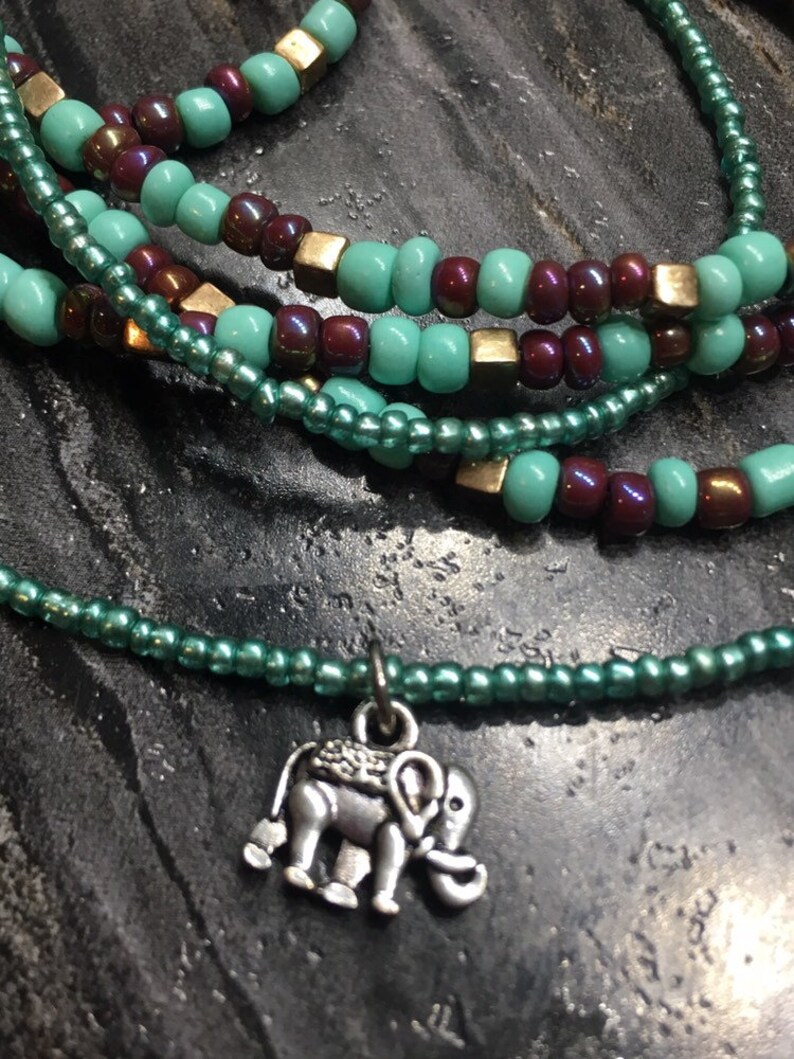 tie on Waist bead set adjustable