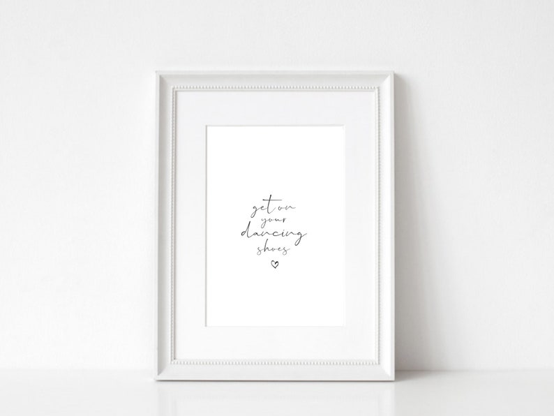 Get on Your Dancing Shoes Arctic Monkeys Lyrics Print Etsy