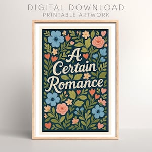A Certain Romance Arctic Monkeys Lyrics Print | Digital Download