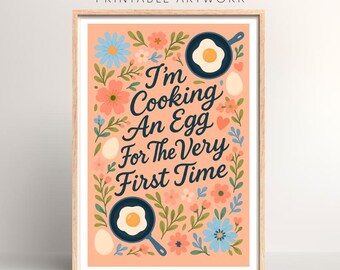 Glyn Wise Big Brother Quote Print: Cooking An Egg (Digital Download, PDF A5/A4/A3)