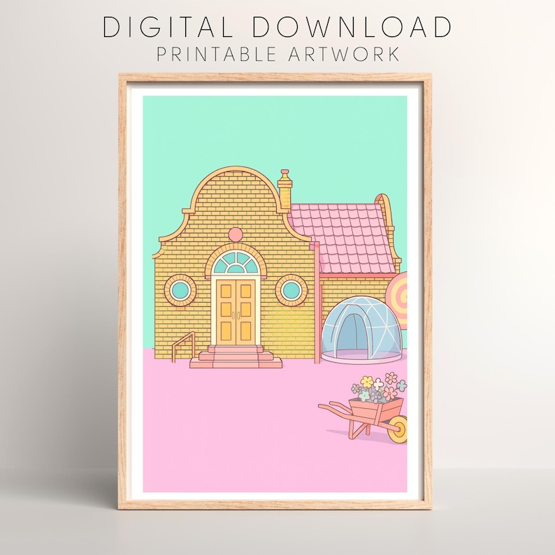 Taskmaster House Print | Digital Download - Etsy
