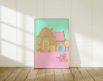 Taskmaster House Print | Wall Art