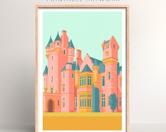 The Traitors Castle Print | Digital Download