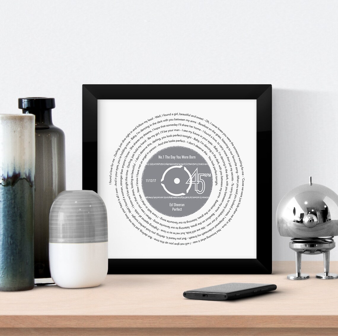 Number 1 the Day You Were Born Personalised Birthday Gift | Etsy UK