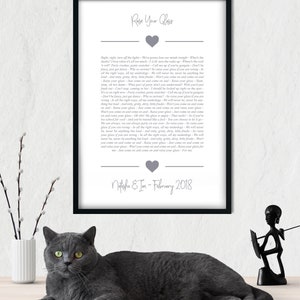May include: A printable wedding sign with a gray heart and the text "Raise Your Glass" in a gray font. The text below the heart reads "Right, right, turn off the lights... We're gonna lose our minds tonight... That's the dealio. I love when it's all too much - 3 A.M. now, the radio's rockin'... Party crasher, pry the mic... Call me up if you've got a problem... Don't be fancy, just get dancy. Why so serious? So raise your glass if you are wrong... In all the right ways, all my underdogs, we'll never be, never be anything but loud... And gritty, dirty, little freaks... So raise your glass... Just come on and come on and raise your glass... Slam, slam, oh, boy, damn. What part of party don't you understand? Wish you'd freak out. Can't stop coming in hot. I should be locked up right on the spot... Don't be fancy, just get dancy. Why so serious? So raise your glass if you are wrong... In all the right ways, all my underdogs, we'll never be, never be anything but loud... And gritty, dirty, little freaks... Just come on and come on and raise your glass... Oh, my glass is empty. That sucks... So if you're too cool for school... And you've treated me like a fool... You can choose to let it go... We can have, we can always party on our own... So raise your glass... So raise your glass if you are wrong... In all the right ways, all my underdogs, we'll never be, never be anything but loud... And gritty, dirty, little freaks... So raise your glass... Just come on and come on and raise your glass... Won't you come on and come on and raise your glass... Just come on and come on and raise your glass... For me... Natasha & Ian - February 2018"
