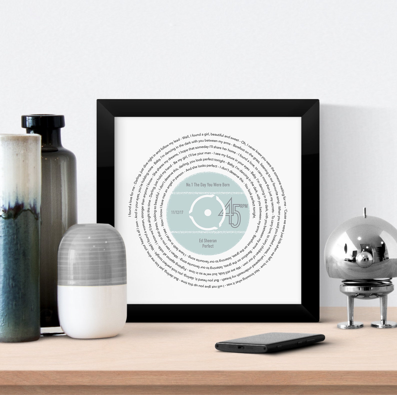 Number 1 the Day You Were Born Personalised Birthday Gift | Etsy UK