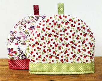 Tea cosy | Strawberry tea cosy | Elderberry tea cosy | Fruit tea cosy | Handmade tea cosy | Tea cozy | Mother's Day | Afternoon tea