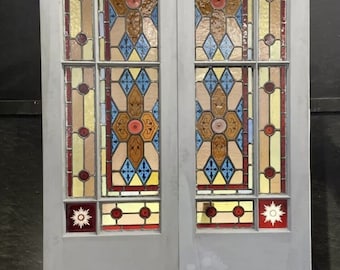 Bespoke Stained Glass Panels Made To Order Doors Windows Victorian Edwardian Etc