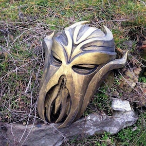 Skyrim Dragonborn Miraak Morokei Konahrik Dragon Priest Mask Miraak&#39;s mask Inspired Wearable cosplay Birthday gift
