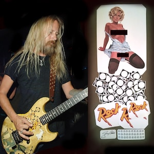 Gitarre Aufkleber Jerry Cantrell G&L Alice in Chains