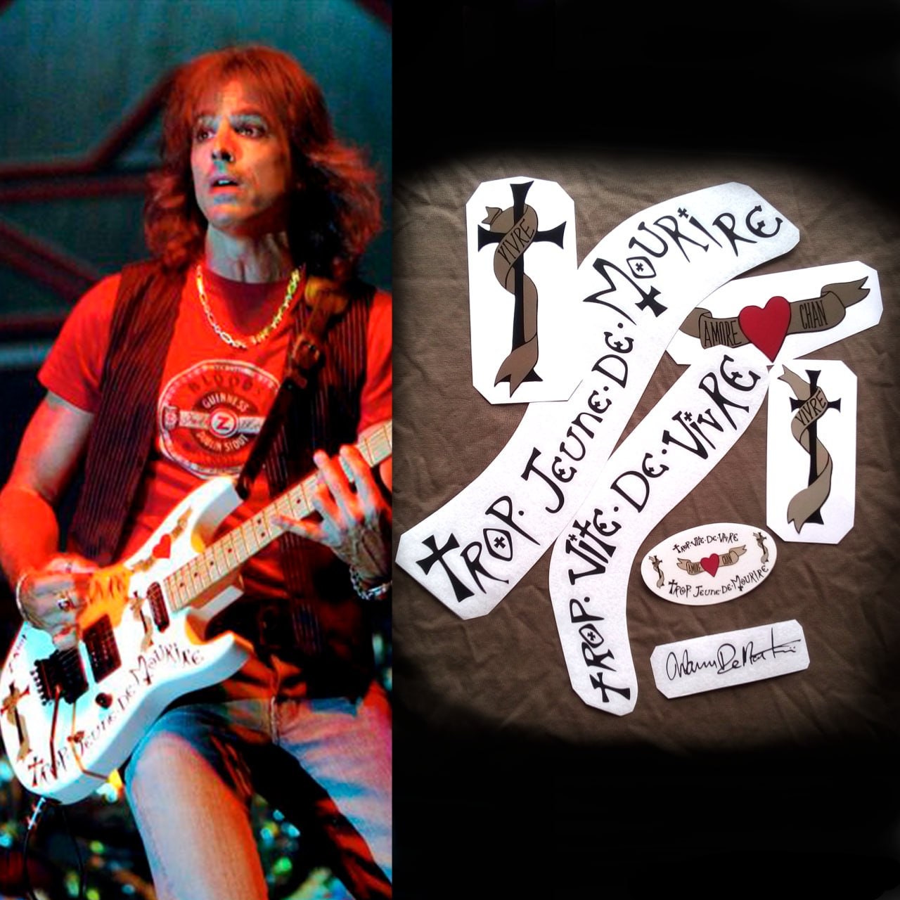 ギター FERNANDES RATT Warren de Martini Jackson Soloist 