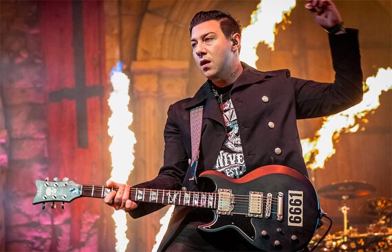 6661 Guitar Sticker Zacky Vengeance Avenged Sevenfold