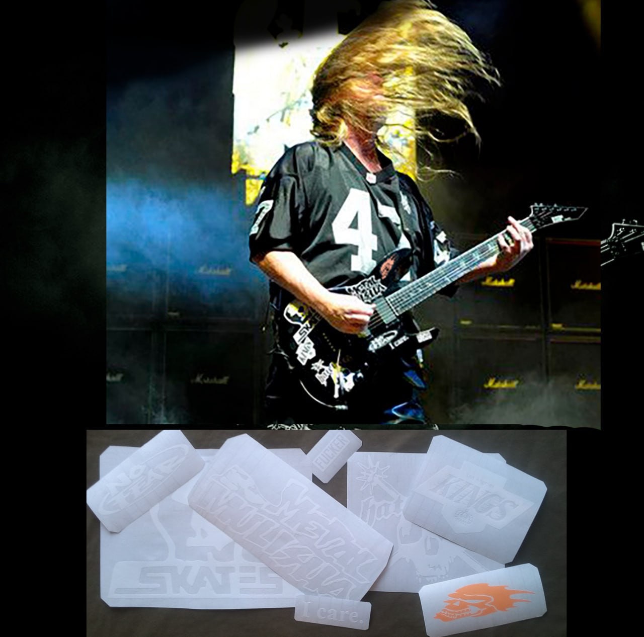 Jeff hanneman guitar - Etsy 日本