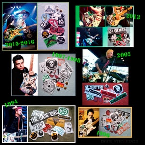 Kies 20 BJ-gitaarstickers Alle versies