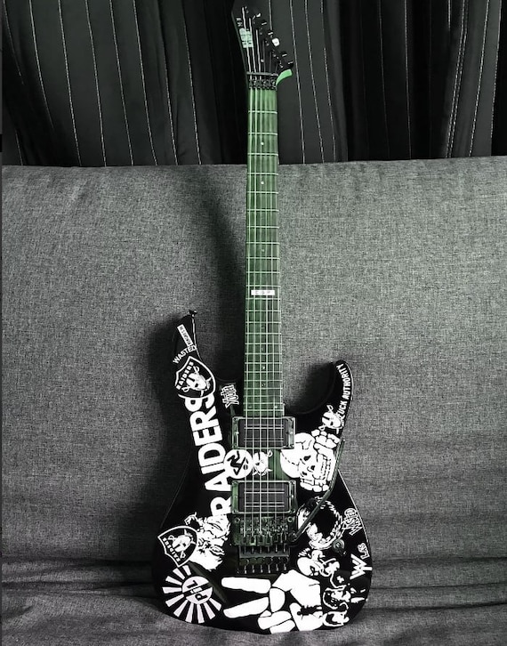 レイダース ギター ステッカー ジェフ・ハネマン スレイヤー ESP