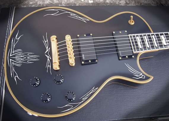James Hetfield Pinstripe Stickers ESP Eclipse JH-3 Vinyl
