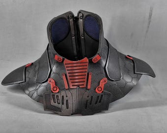 Neck piece for Redhood chest armor v2 Cosplay costume