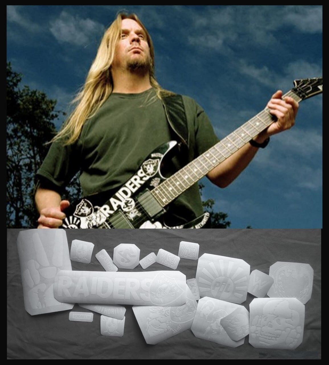 SLAYER ジェフ・ハンネマン Jeff Hanneman ギターピック Jeff hanneman guitar - Etsy 日本