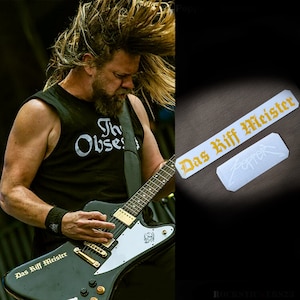 Das Riff Meister Pepper J. Keenan guitar sticker Gibson Corrosion of Conformity
