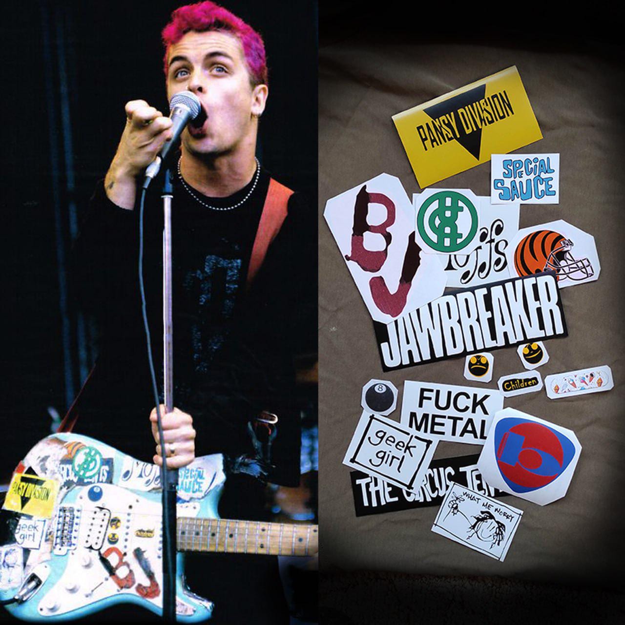 GreenDay ビリージョーアームストロング BLUE ハンドメイド GreenDay ビリージョーアームストロング BLUE ハンドメイド