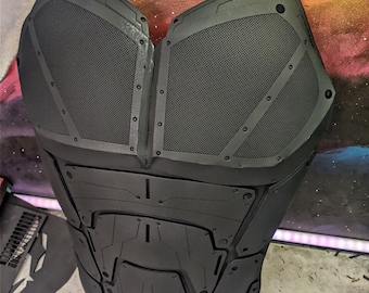 Superhero chest template for your cosplay