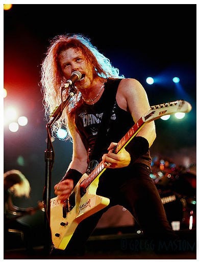 James Hetfield EET FUK pegatinas para guitarra Well'ard Stiffy