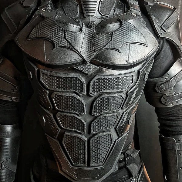 Bat of Gotham Superhero Chest armor, arkham design