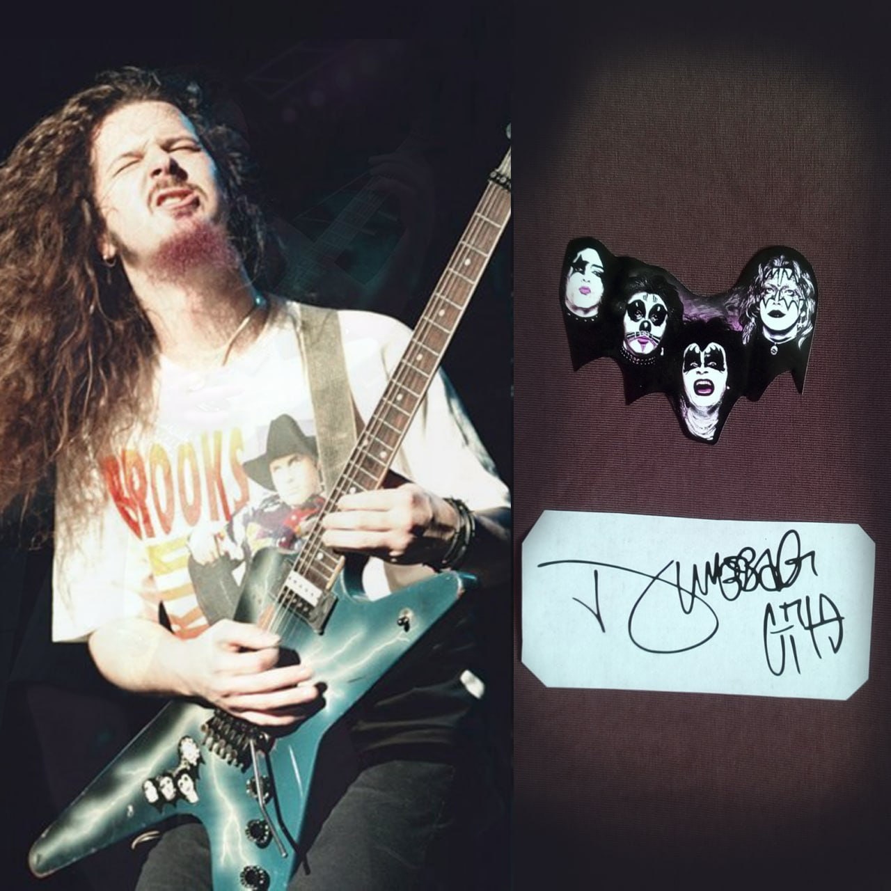 Dean From Hell Guitar Stickers Dimebag Darrell Plus