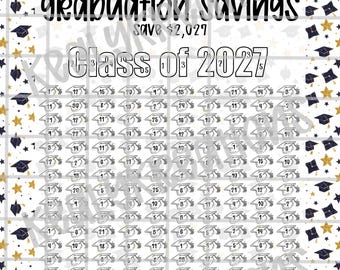 Afstuderen, spaaruitdaging 2027, bespaar 2027, spaaruitdaging, jaarlijkse spaaruitdaging, digitale download