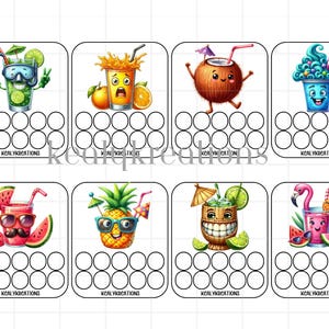 Digital Download, Tiny savings challenges, fun summer drinks challenges, tinies, tiny challenges, tiny Tuesday, mini savings challenges