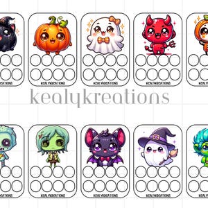 Digital Download, Tiny savings challenges, Halloween challenges, tinies, tiny challenges, tiny Tuesday, mini savings challenges