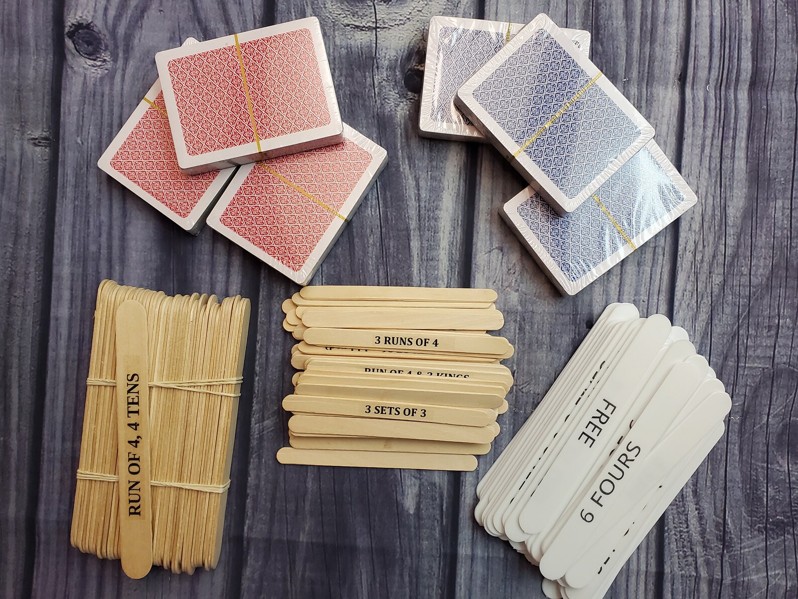 Sticks Rummy Card Game Makes for Hours of Entertainment and Etsy Canada