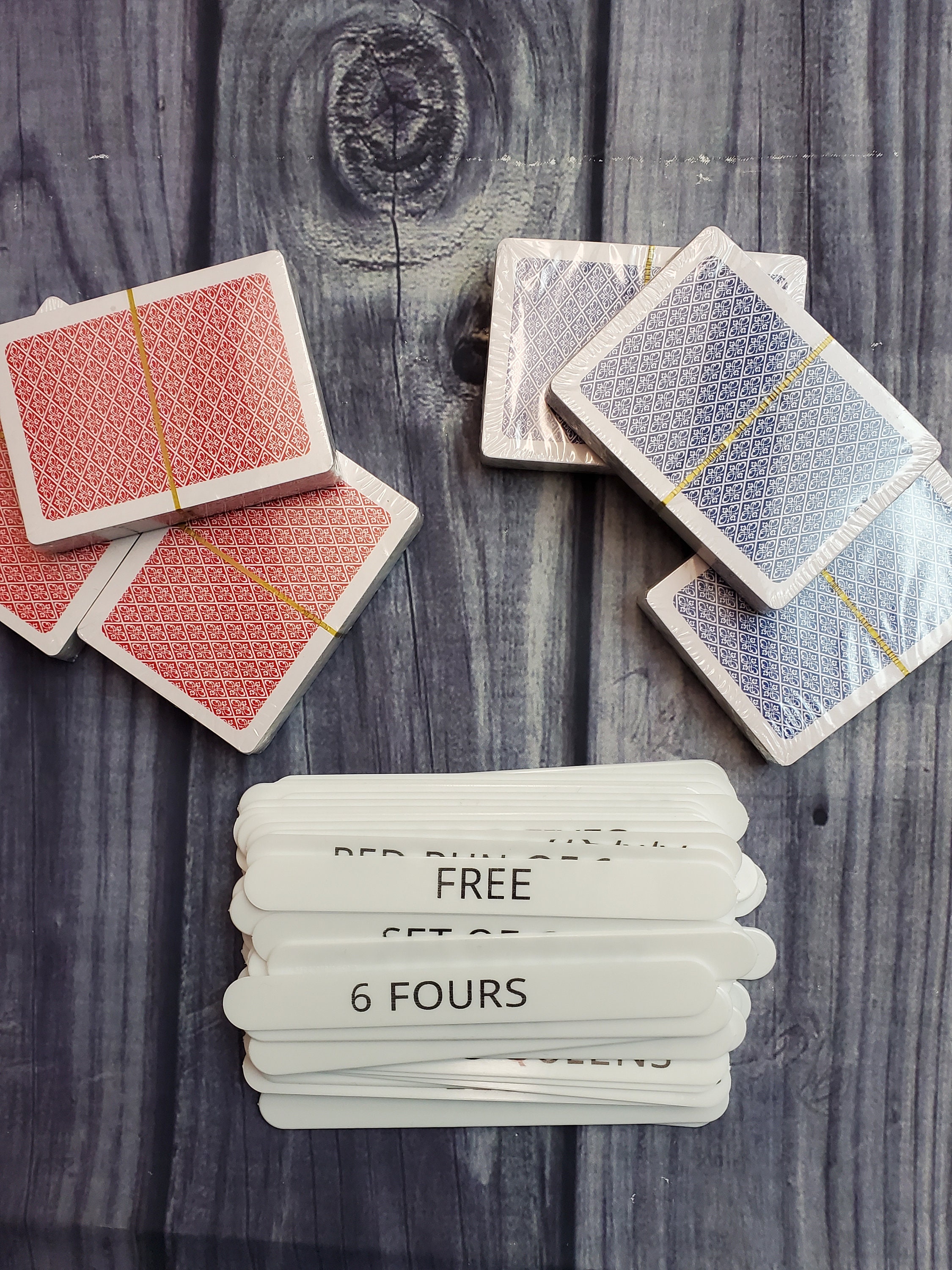 Sticks stix Rummy Card Game NEW & IMPROVED NO Stickers Etsy UK